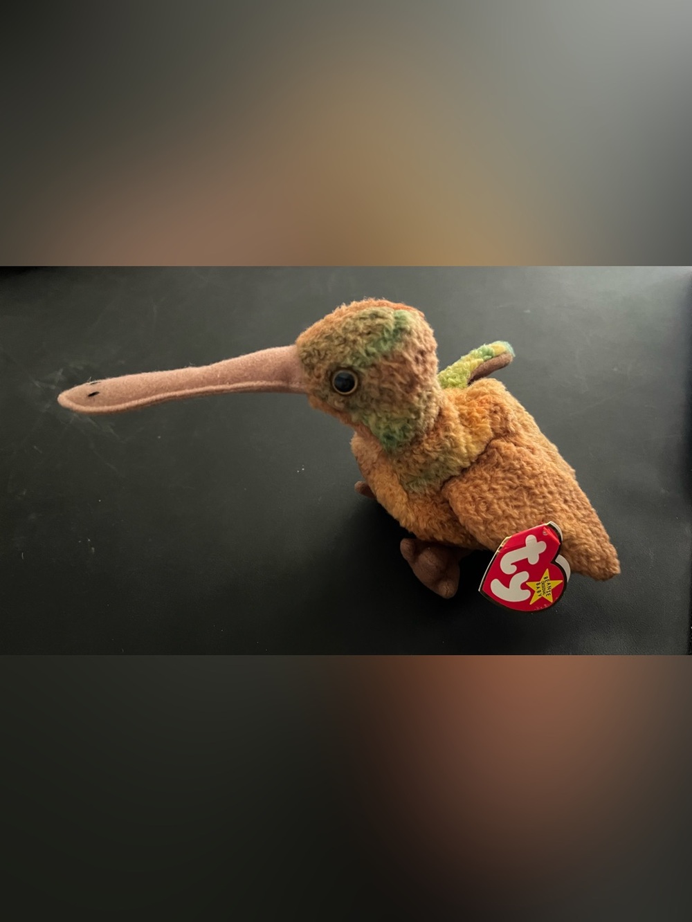 Ty Beanie Baby - Beak the Kiwi Bird
